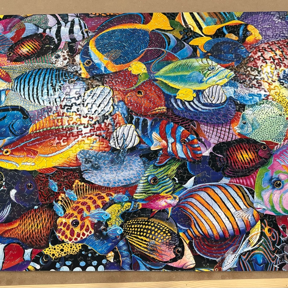 Colorful Tropical Fish Puzzle